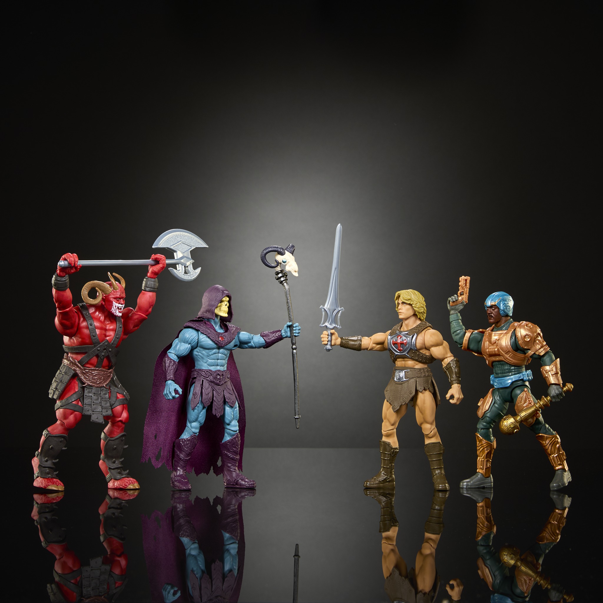 Masters of the Universe フィギュア 4体セット Masters of the Universe Kids Core Movie 4-Pack with exclusive Goat