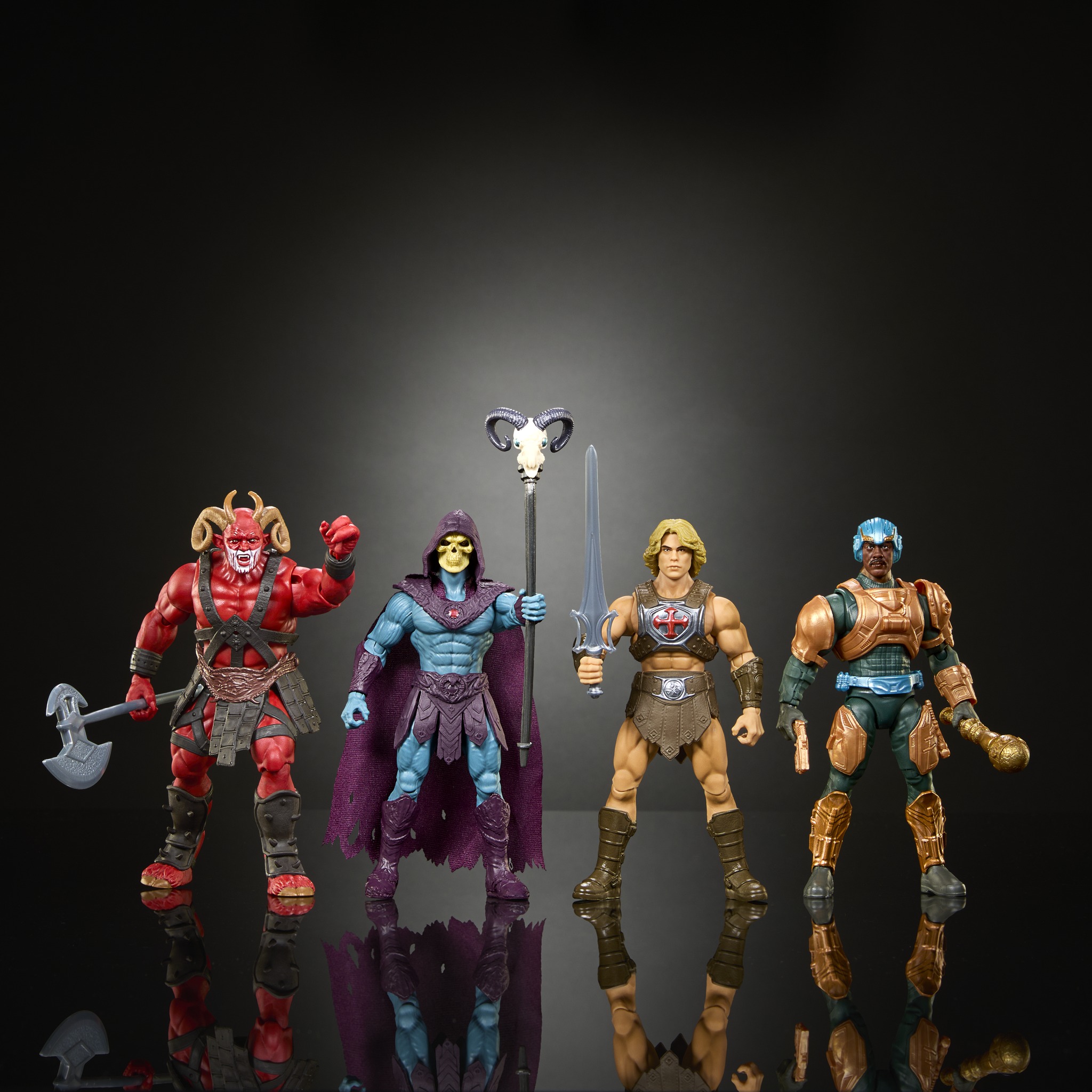 Masters of the Universe フィギュア 4体セット Masters of the Universe Kids Core Movie 4-Pack with exclusive Goat