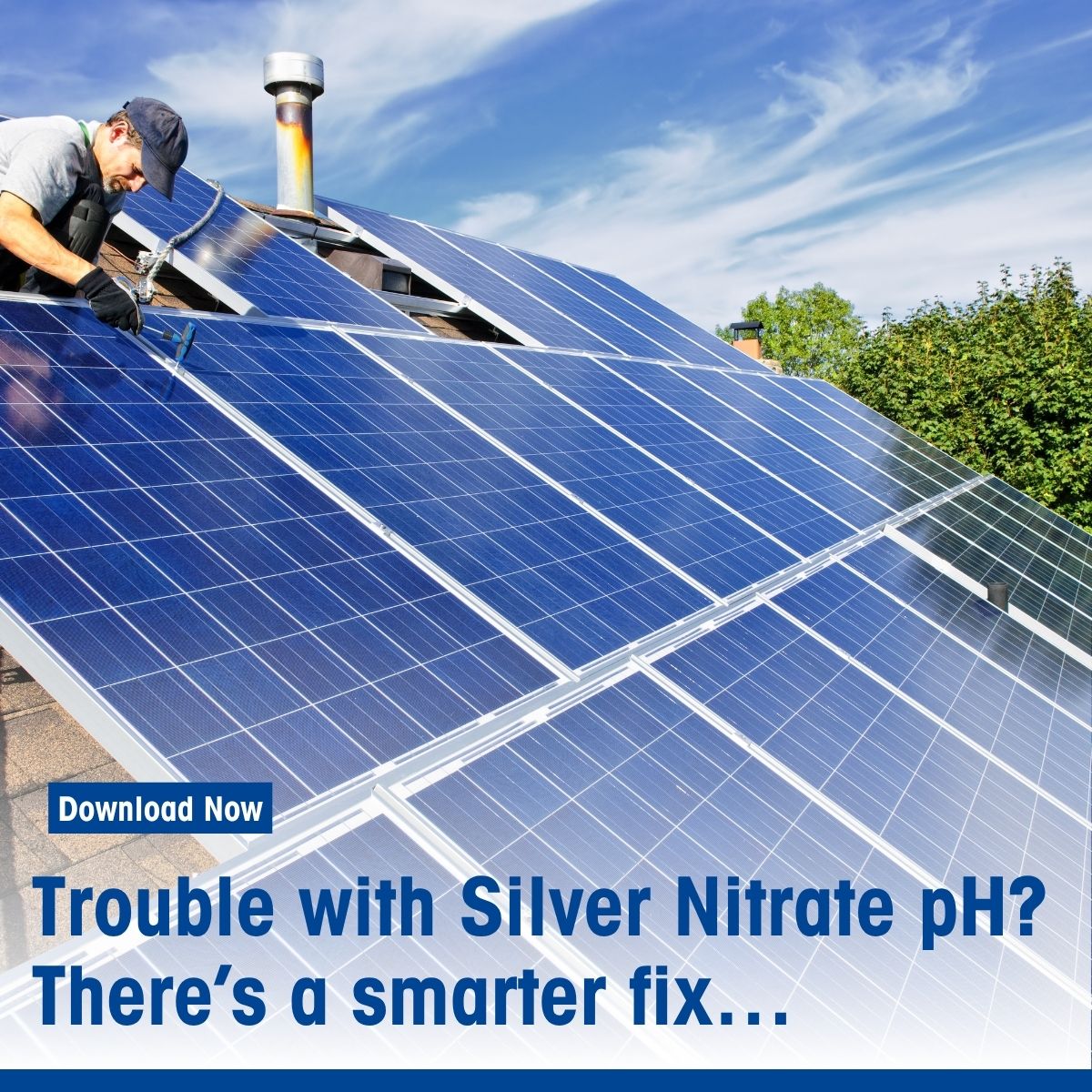 METTLER - Working with silver nitrate in solar cell production?☀️ Then ...