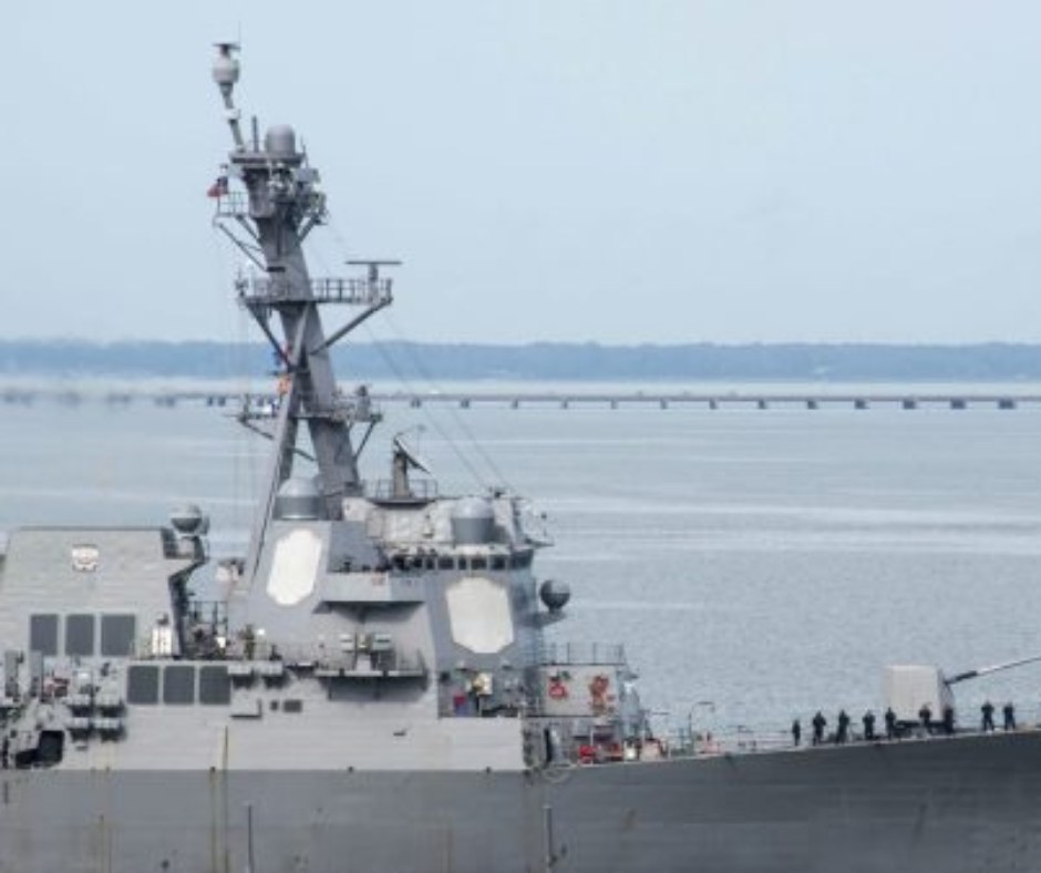 WTRF - 2 US Navy ships collide during refueling, 2 personnel injured ...