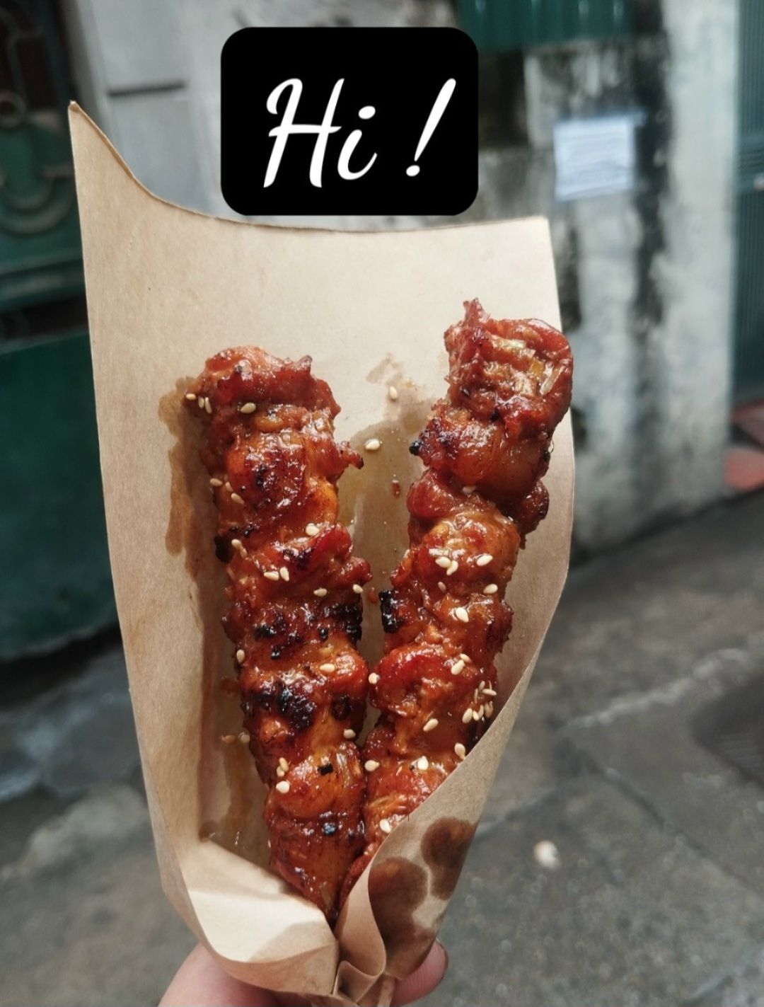Thịt xiên nướng Bông Linh | Hanoi
