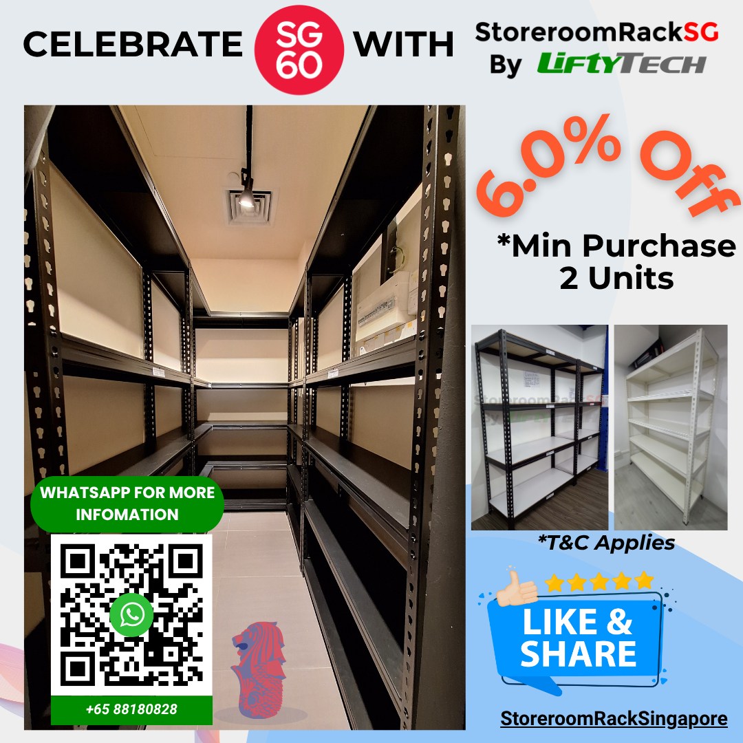 Storeroom Rack SG by Lifty Tech Pte Ltd - Circuit Breaker Phase 2 lifts ...