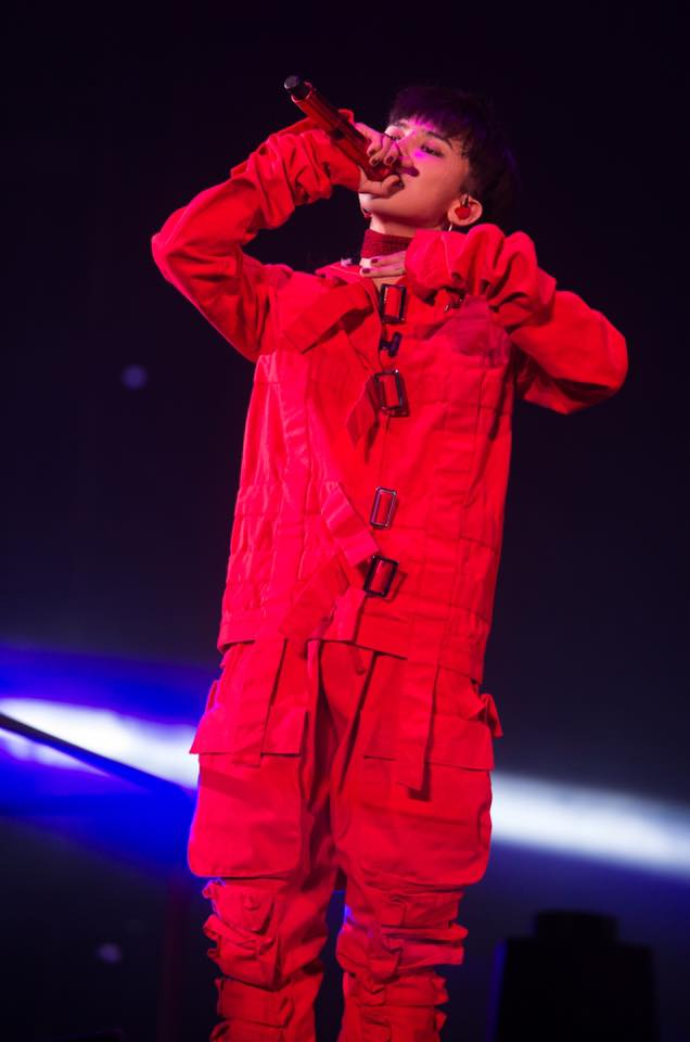 Official Images for G-Dragon 2017 World Tour in Singapore. #Tap #IME