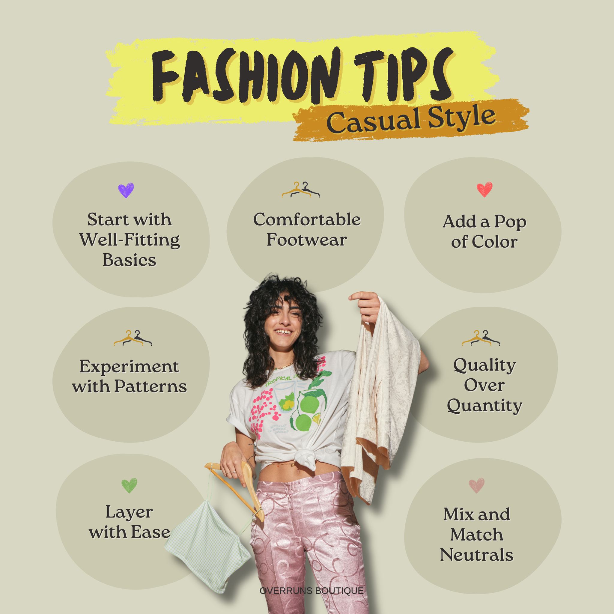 Overruns - Keep it casual, comfy, and chic! Style doesn't have to be ...