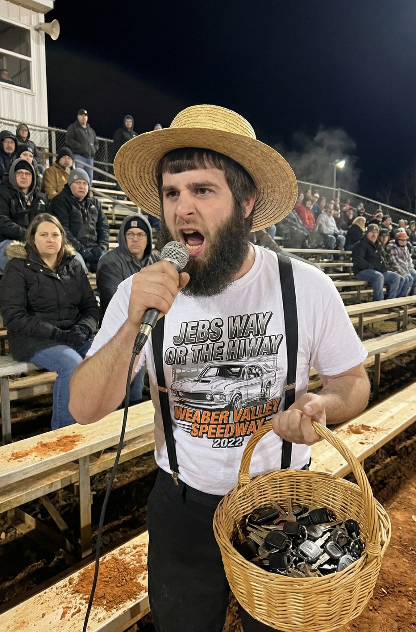 Weaber - Last nite a fan complaint that the Nachos was a little cold so ...