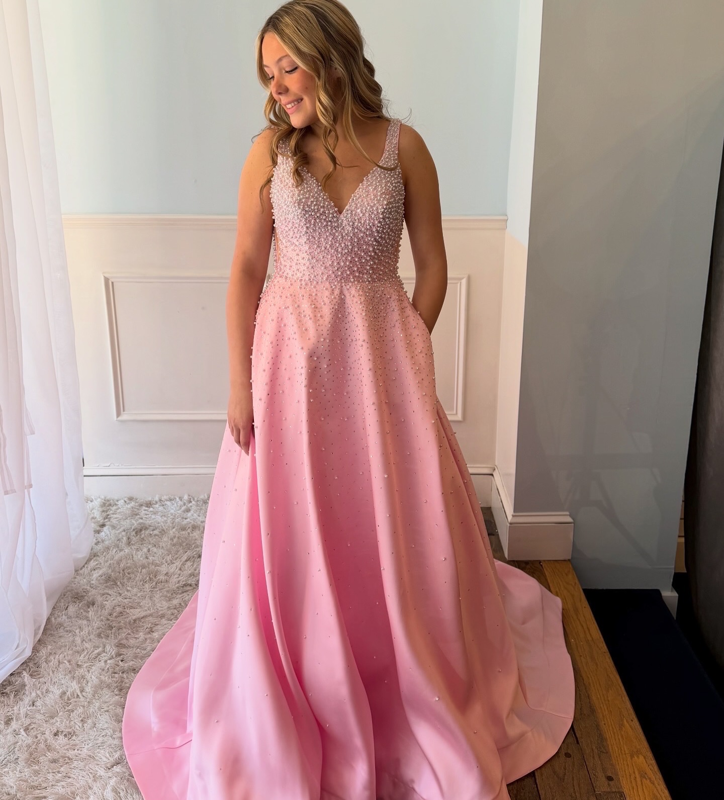pruple prom dress ZAPAKA Women Lavender Prom Dress Purple Tulle A-line Spaghetti Straps Party Formal  Dress  ZAPAKA NZ
