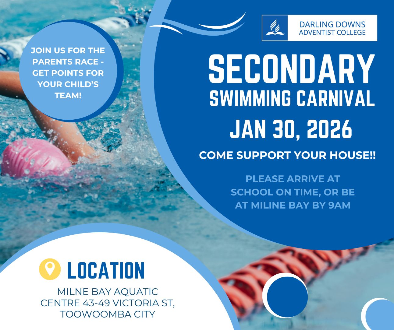 Darling - 🏊‍♀️🌊 Secondary Swimming Carnival 2026🌊🏊‍♂️ Get ready for an ...