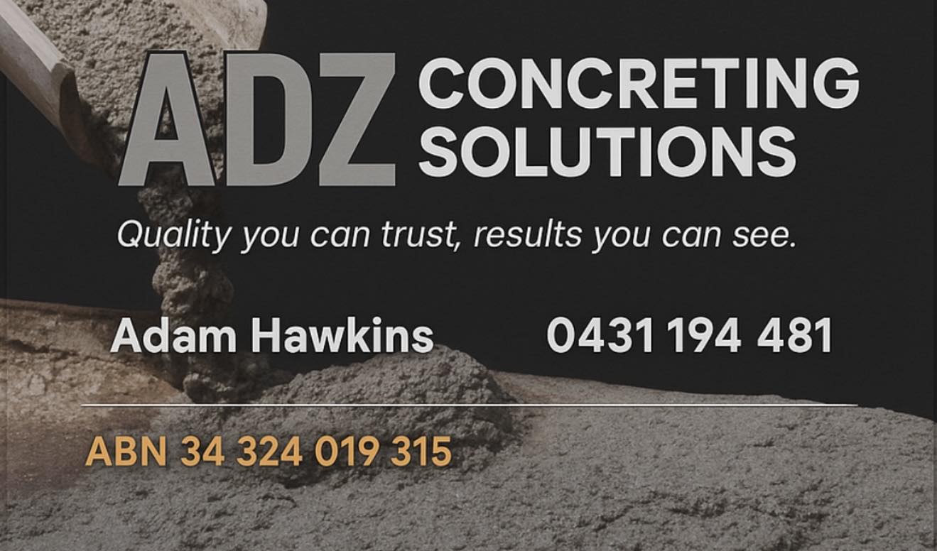 Adz concrete solutions | Perth WA