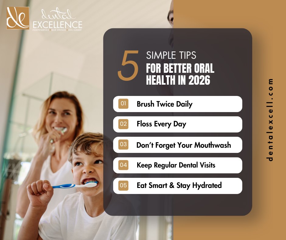 Dental - 5 Easy Oral Health Tips for 2026 A healthy smile doesn’t have ...