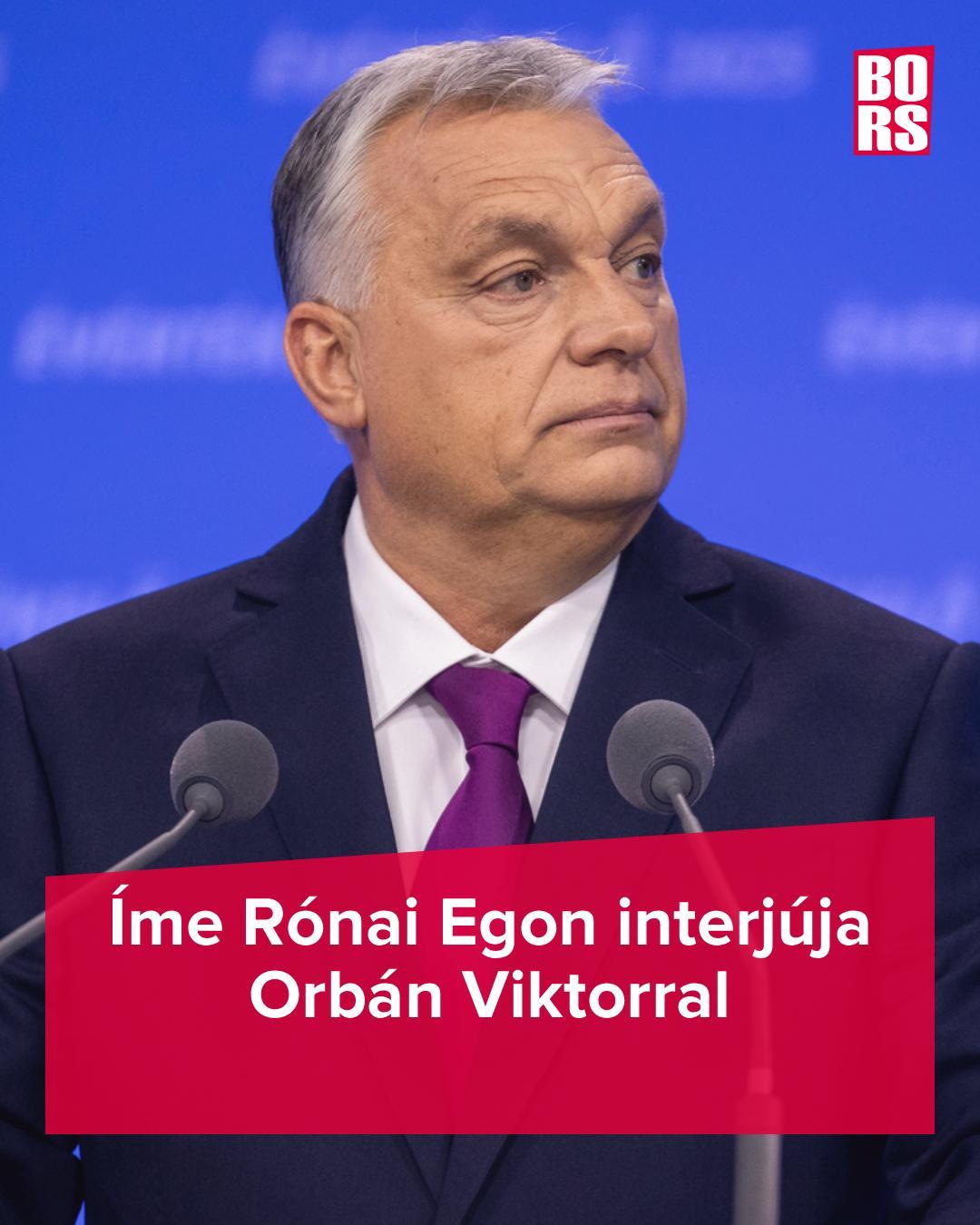 Orbán Viktor... - Borsonline - Bors Szórakoztató Napilap | Facebook