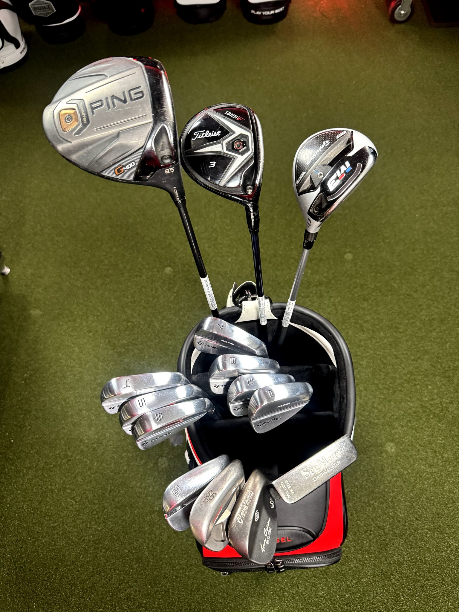 Guess the Augusta winner from this preowned WITB