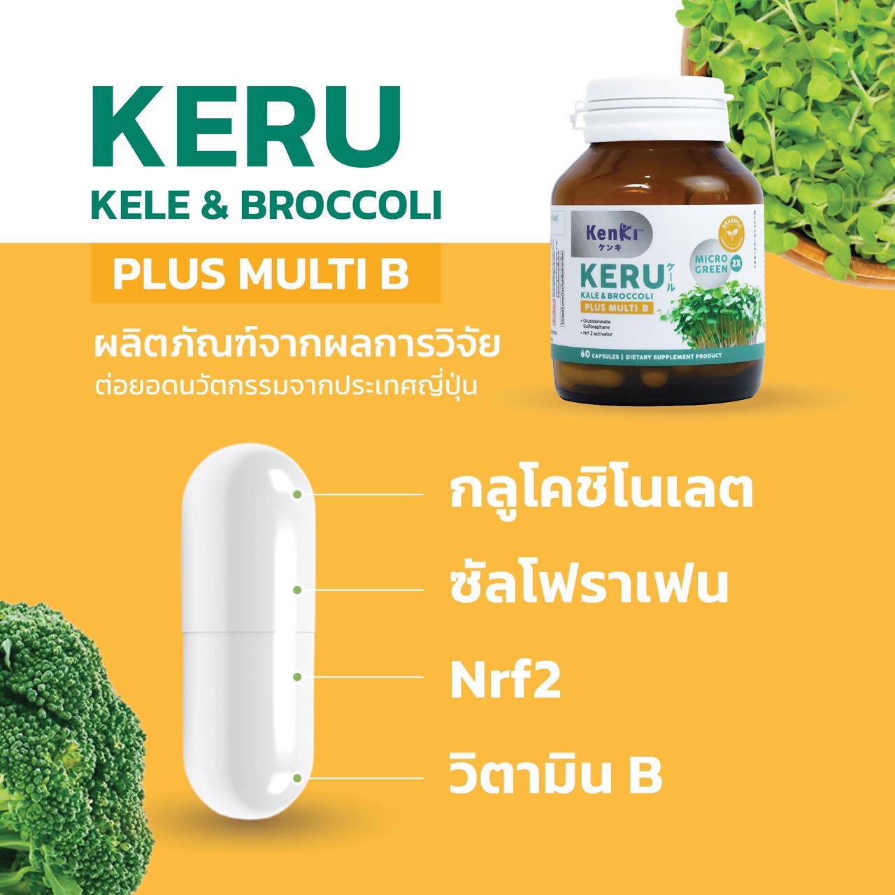 นวัตกรรมเพื่อสุขภาพ 🥦 #KERU... - Kenki keru thailand