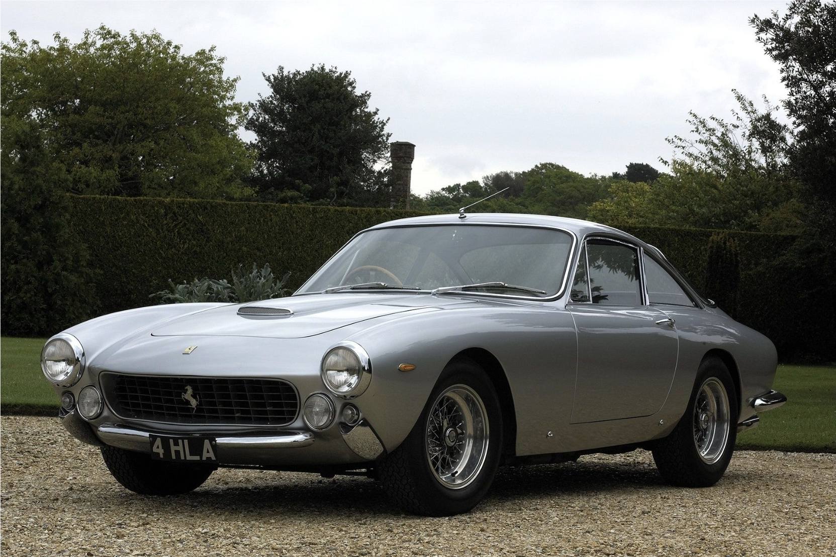 Eric Clapton with his 1964 Ferrari 250 GT Lusso The rock legend 