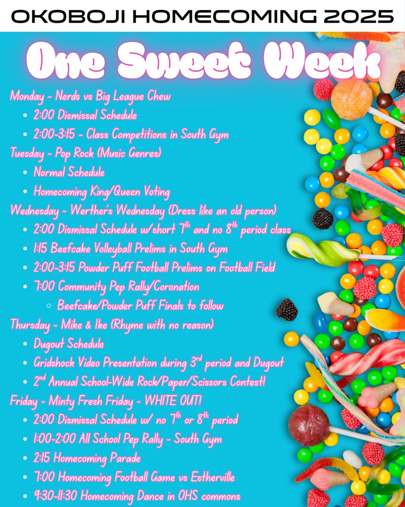 BojiActivities - Celebrate ONE SWEET WEEK with Okoboji... | Facebook