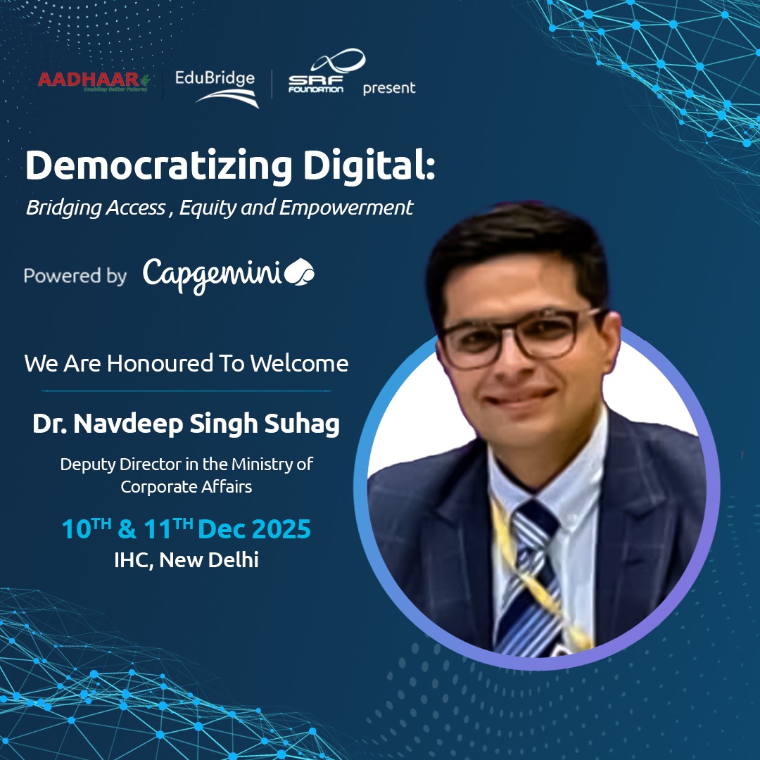 SRF - We are pleased to welcome Dr. Navdeep Singh Suhag, Deputy ...