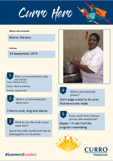Our Curro Hero for this week... - Curro Westbrook Preschool
