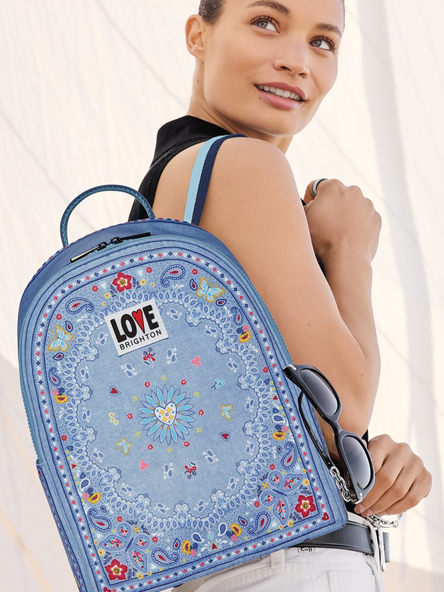 beaded tassel faux leather backpack knotty Small Bamboo Backpack Black Grained  BrandCo Paris books or ladder to create visual interest and bring texture to the home Amazon.com | B BRENTANO Vegan