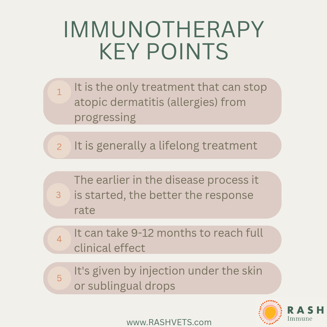 Immunotherapy can be life... - Referral Animal Skin Hospital | Facebook