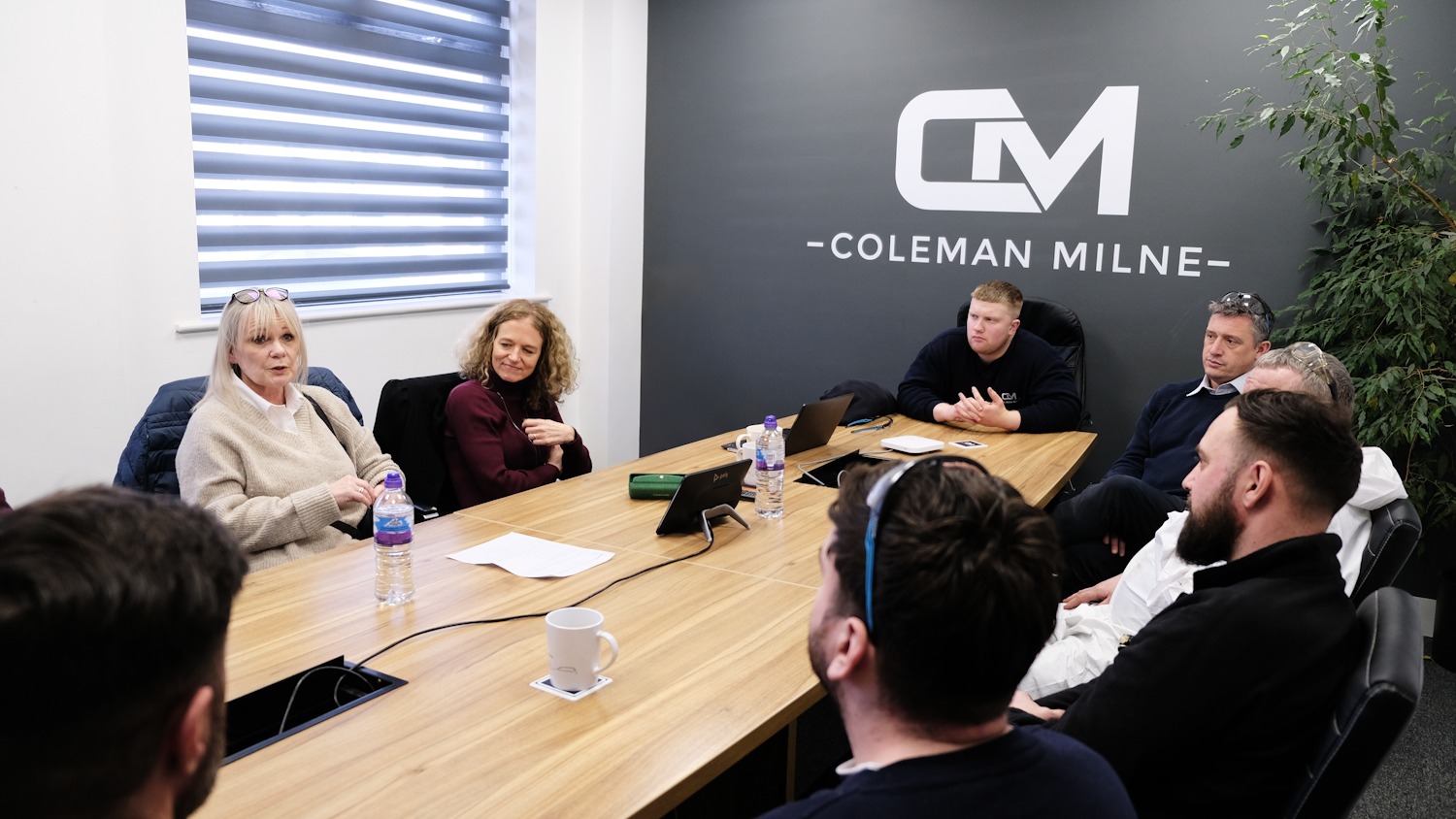 Coleman - We were pleased to welcome Carolyn and Natalie from AB Walker ...