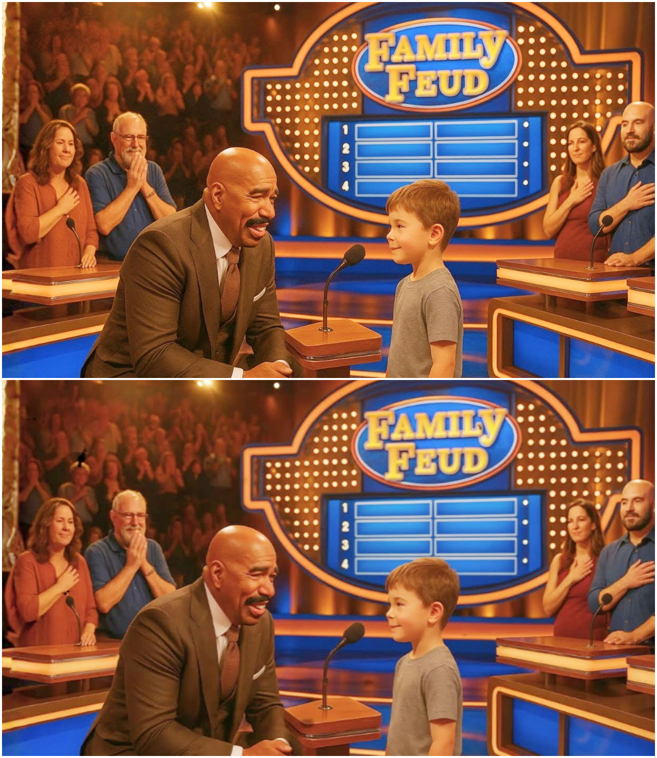 Camille - Steve Harvey STOPS Family Feud When Little Boy Asks A ...