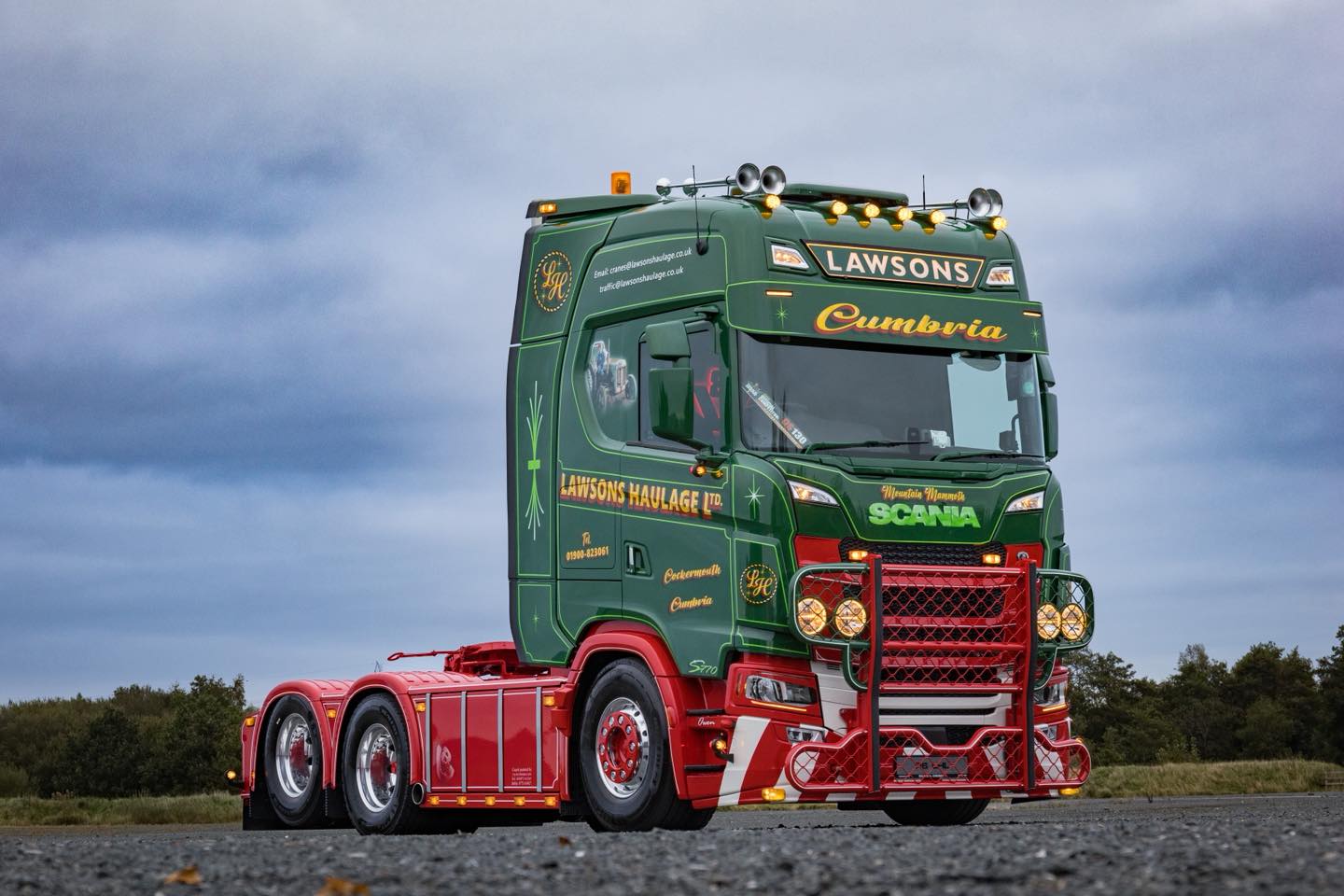Lee - Cumbria’s Finest! Lawsons Haulage Ltd #scanıa #scania # ...