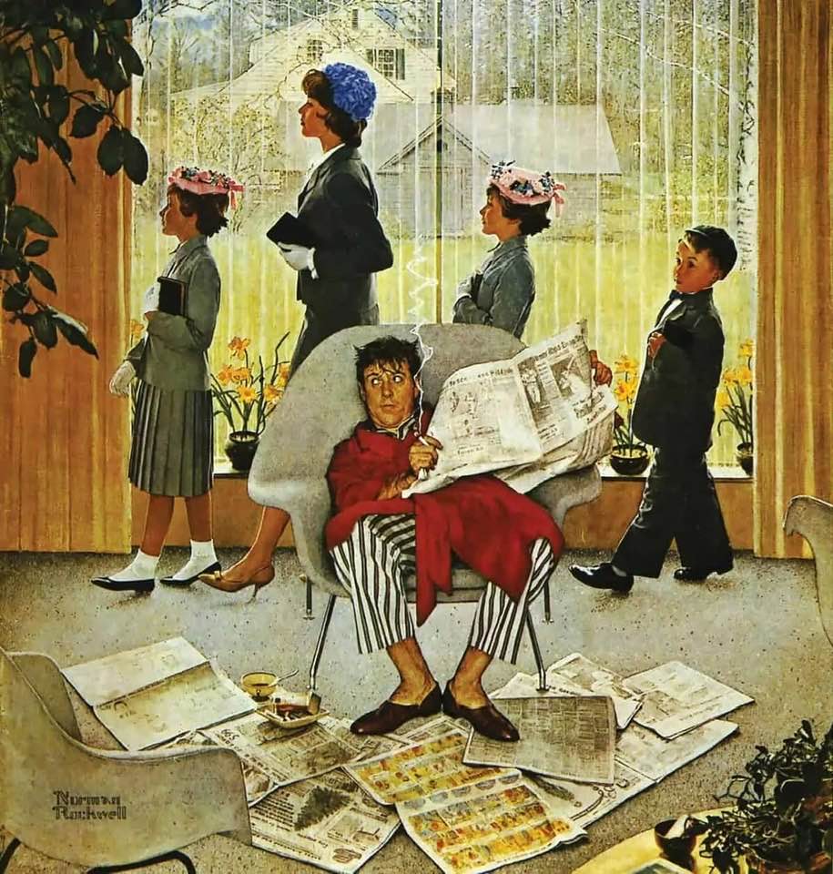 Norman Rockwell - Beguiling Buttercup. 1949