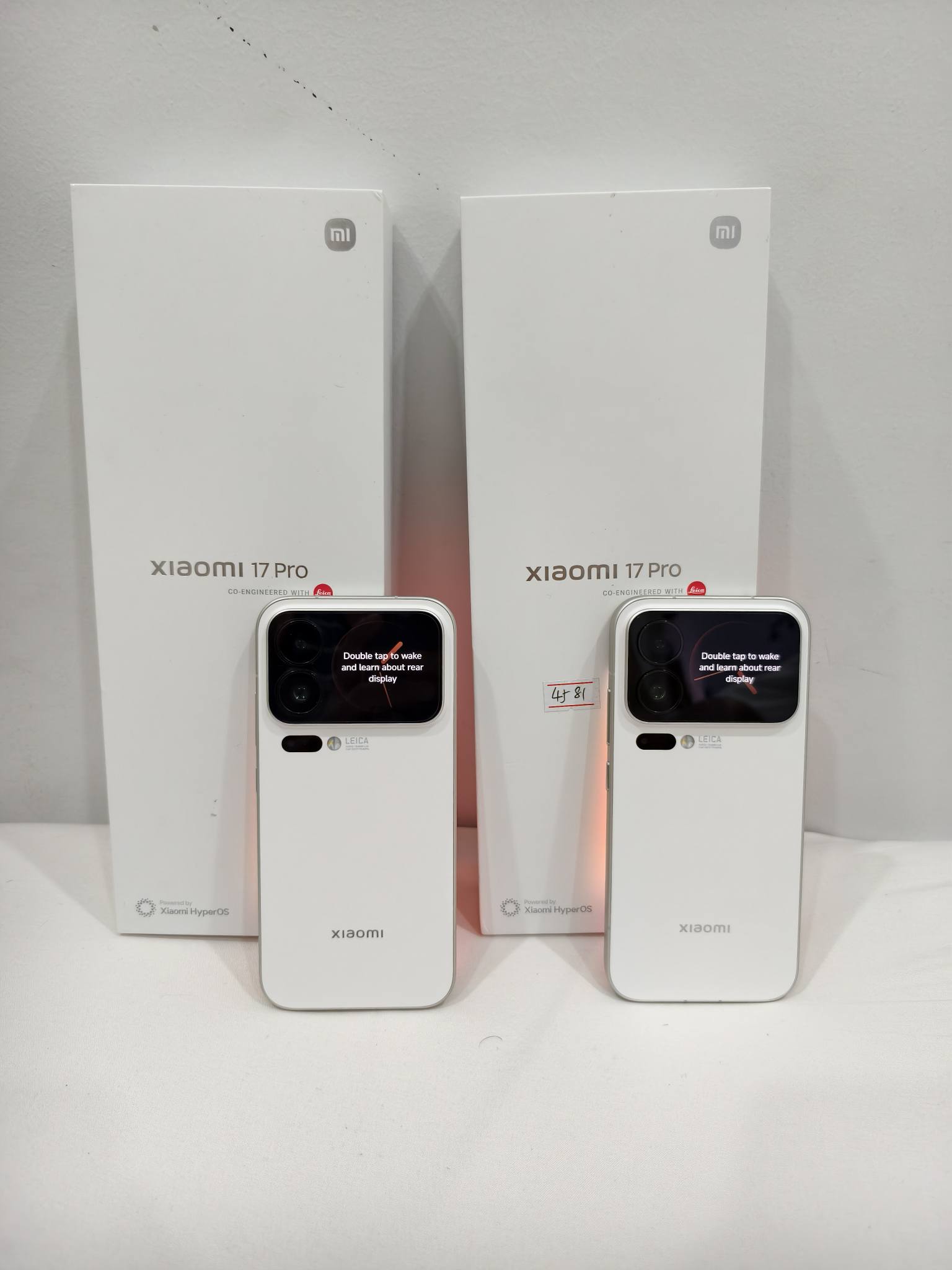Xiaomi 17 Pro 12GB : 256GB Preowned 100% bh Php 37,500 (white last