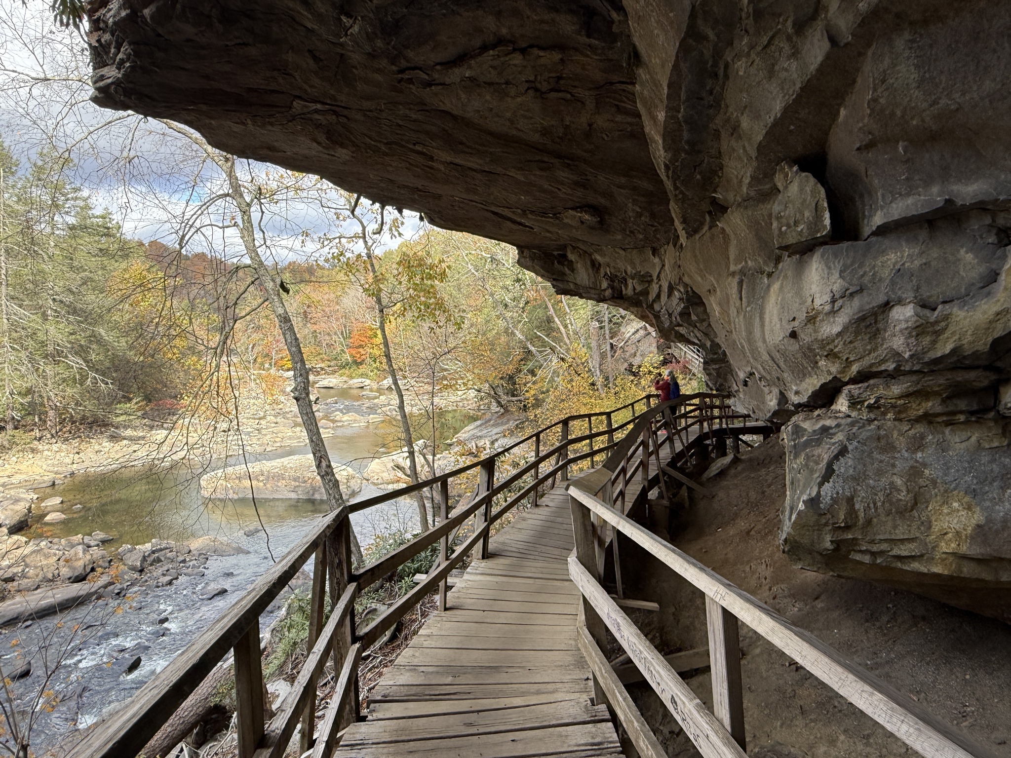 Wandering - The Alum Cave Loop Trail at Audra State Park, WV is a 3 ...
