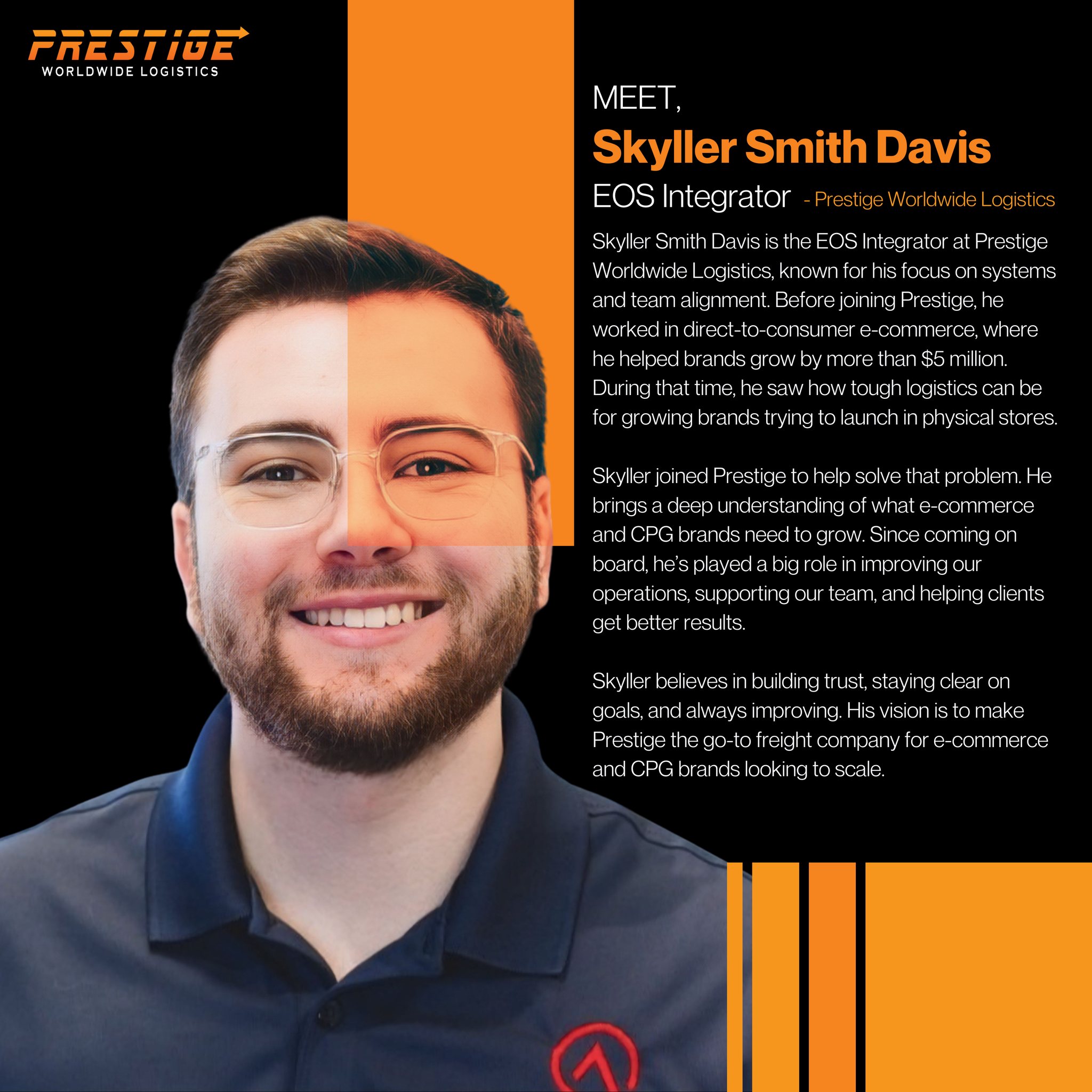Prestige - MEET THE TEAM 🌟 Say hello to Skyller Smith Davis, our EOS ...