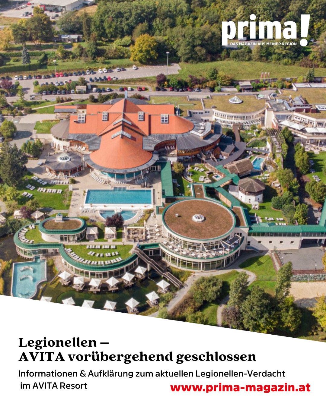 Prima - Seit heute Morgen ist das AVITA Therme & Resort Bad ...