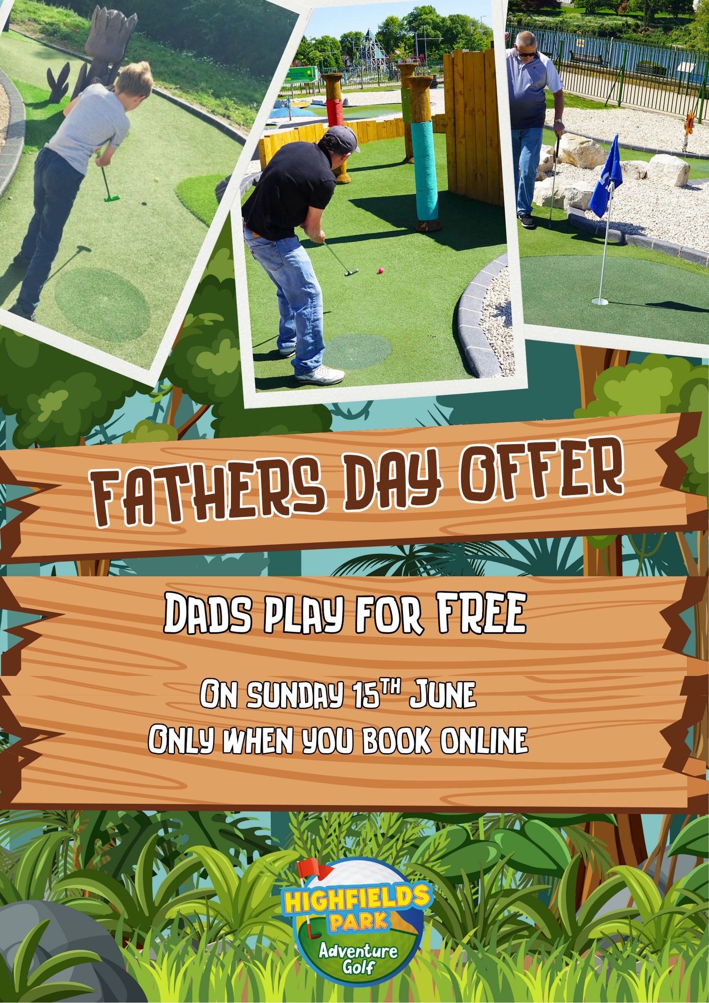 Highfields Park Adventure Golf | Nottingham