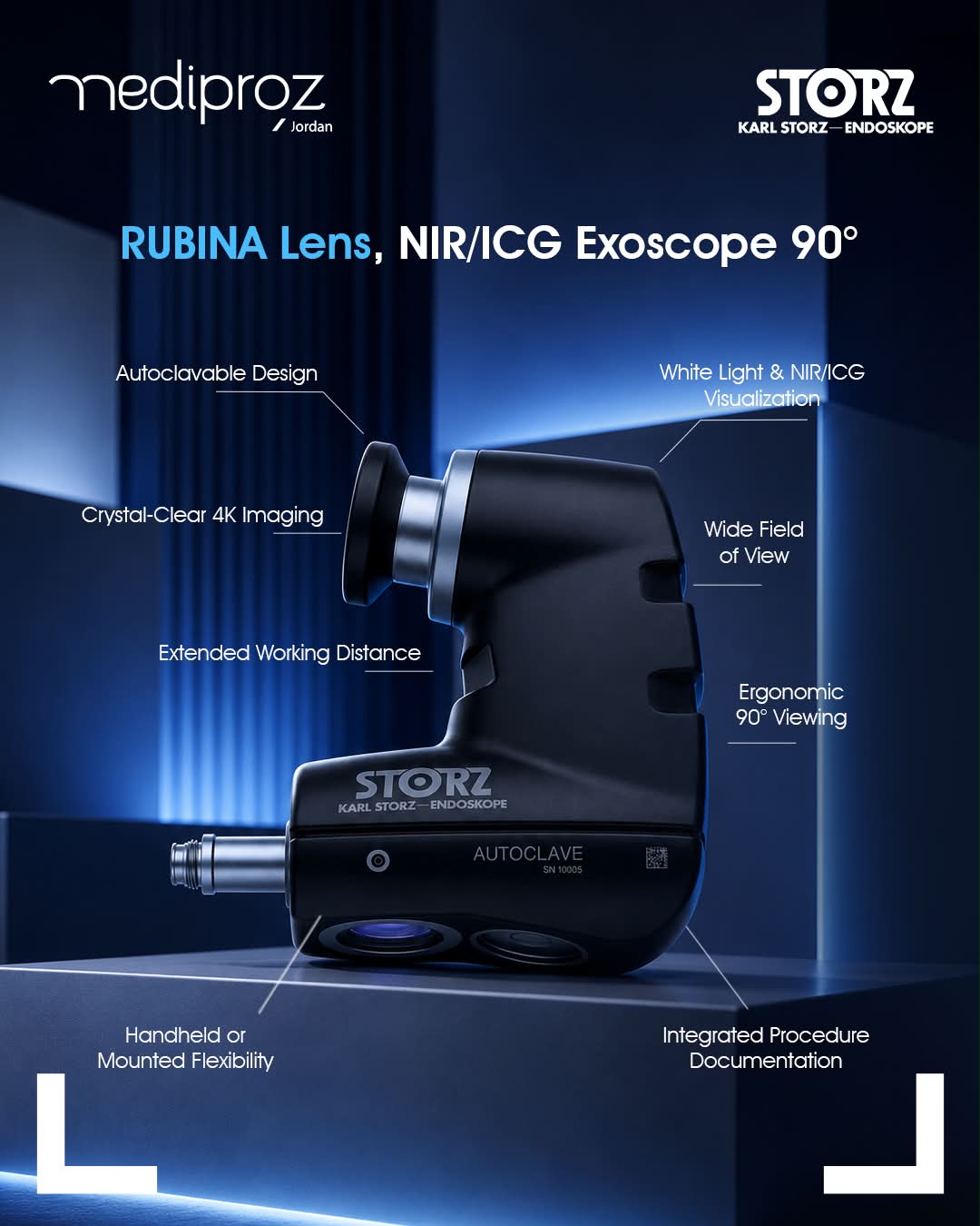 Karl Storz Rubina Exoscope for Jordan Healthcare
