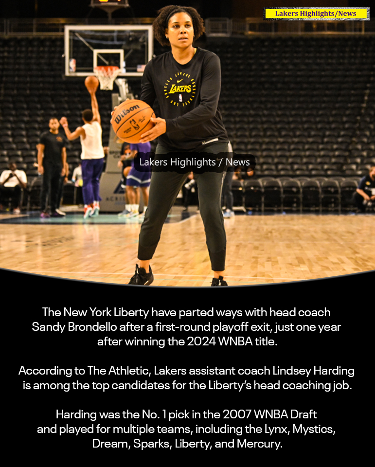Lakers - Report: Lakers assistant coach linked to New York Liberty ...