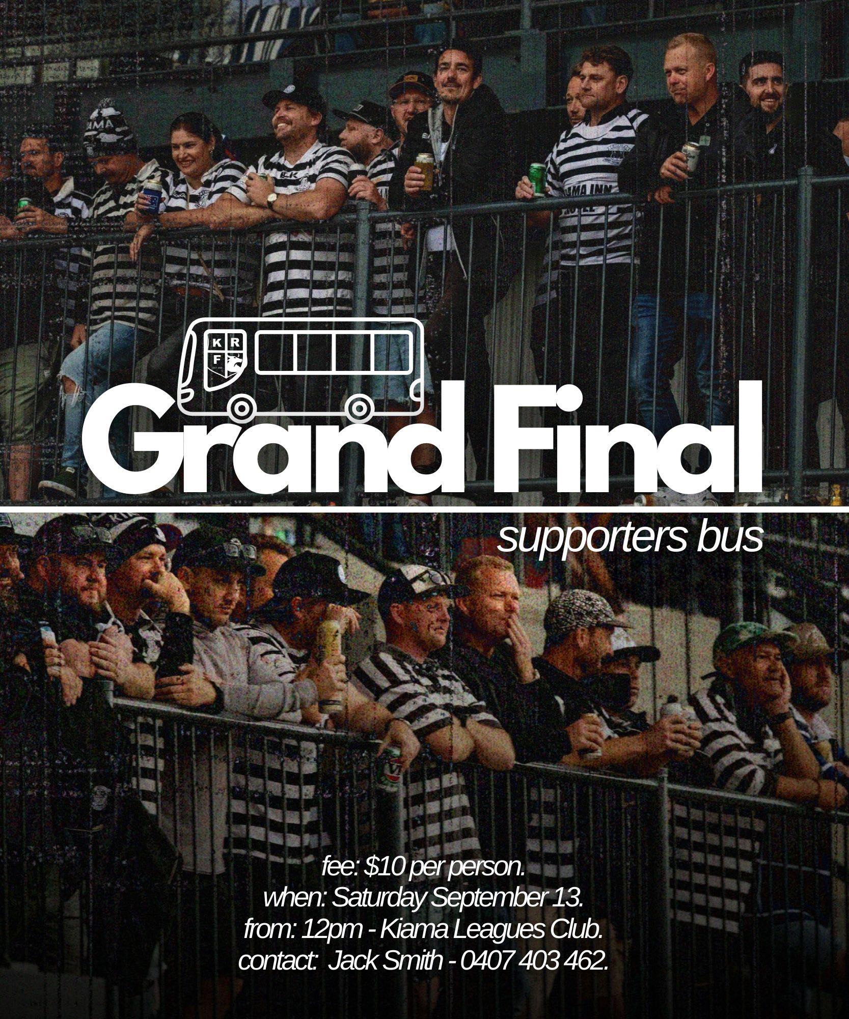The Kiama Supporter Buses are BACK!! 🐮... - Kiama Rugby Club | Facebook