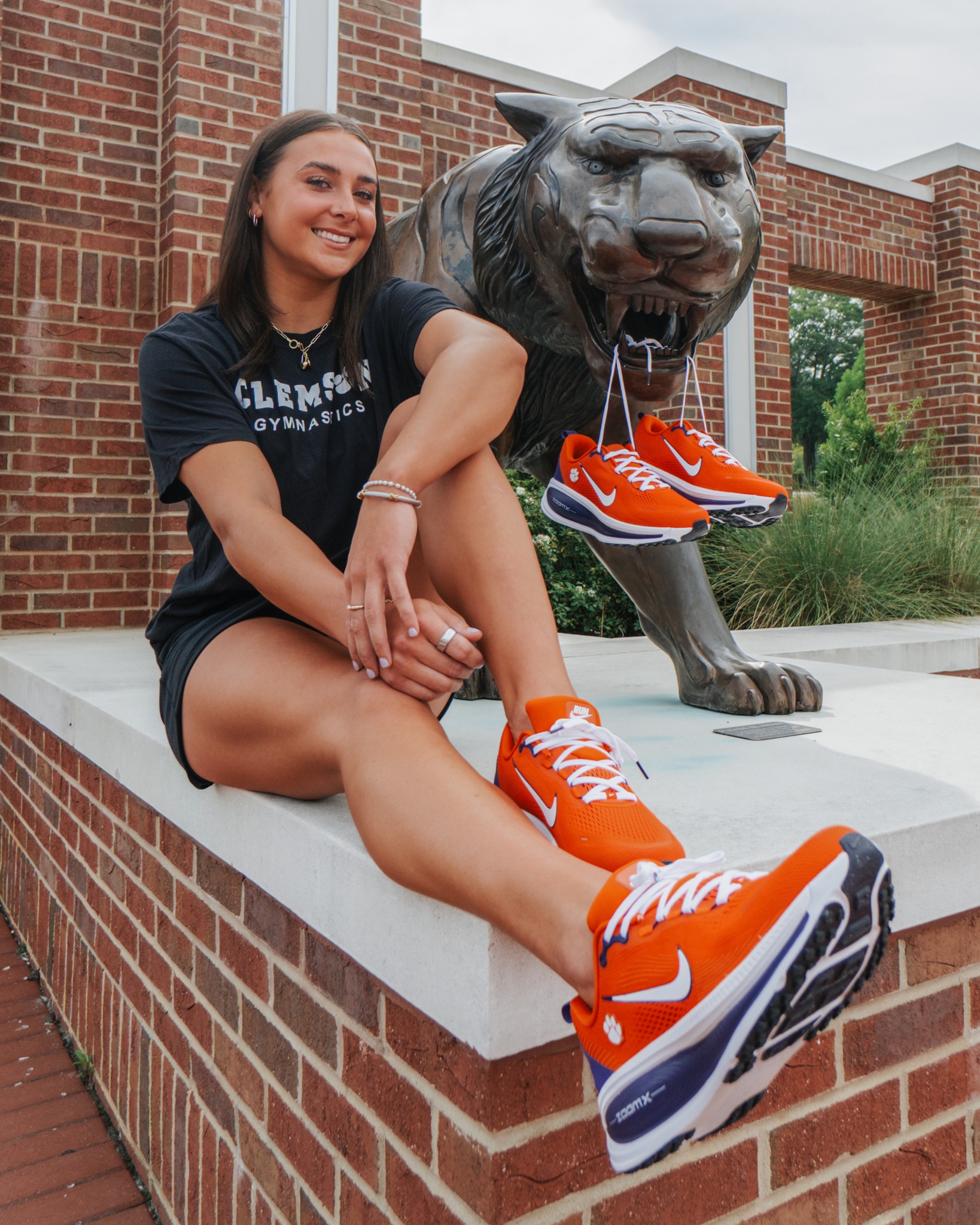 Quinn & T.J. are rocking with the Clemson Nike Vomero