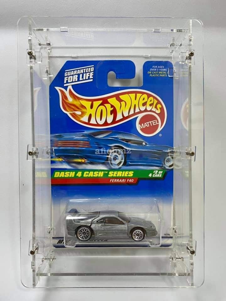 Collectors🔥 FERRARI F40 – 1998 Hot Wheels Dash 4 Cash