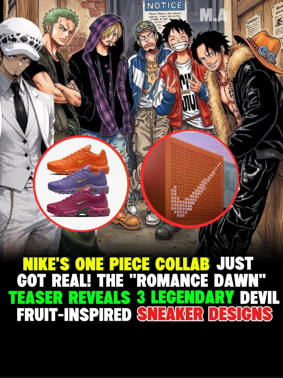 A stunning chunky piece inspired by Trafalgar Law, check out the