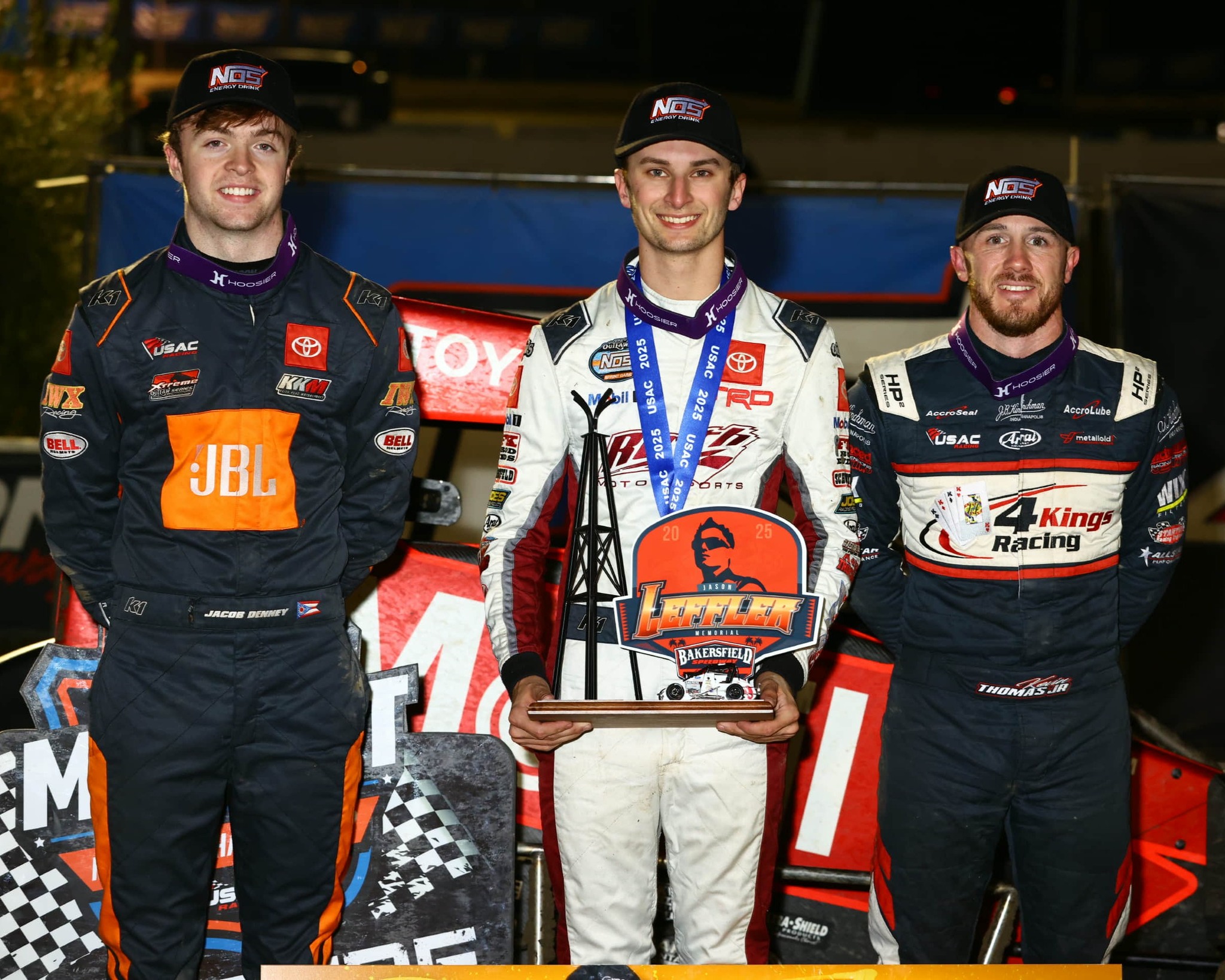 USAC - Leffler Podium! 👏 Tonight's top-3 USAC NOS Energy Drink National ...