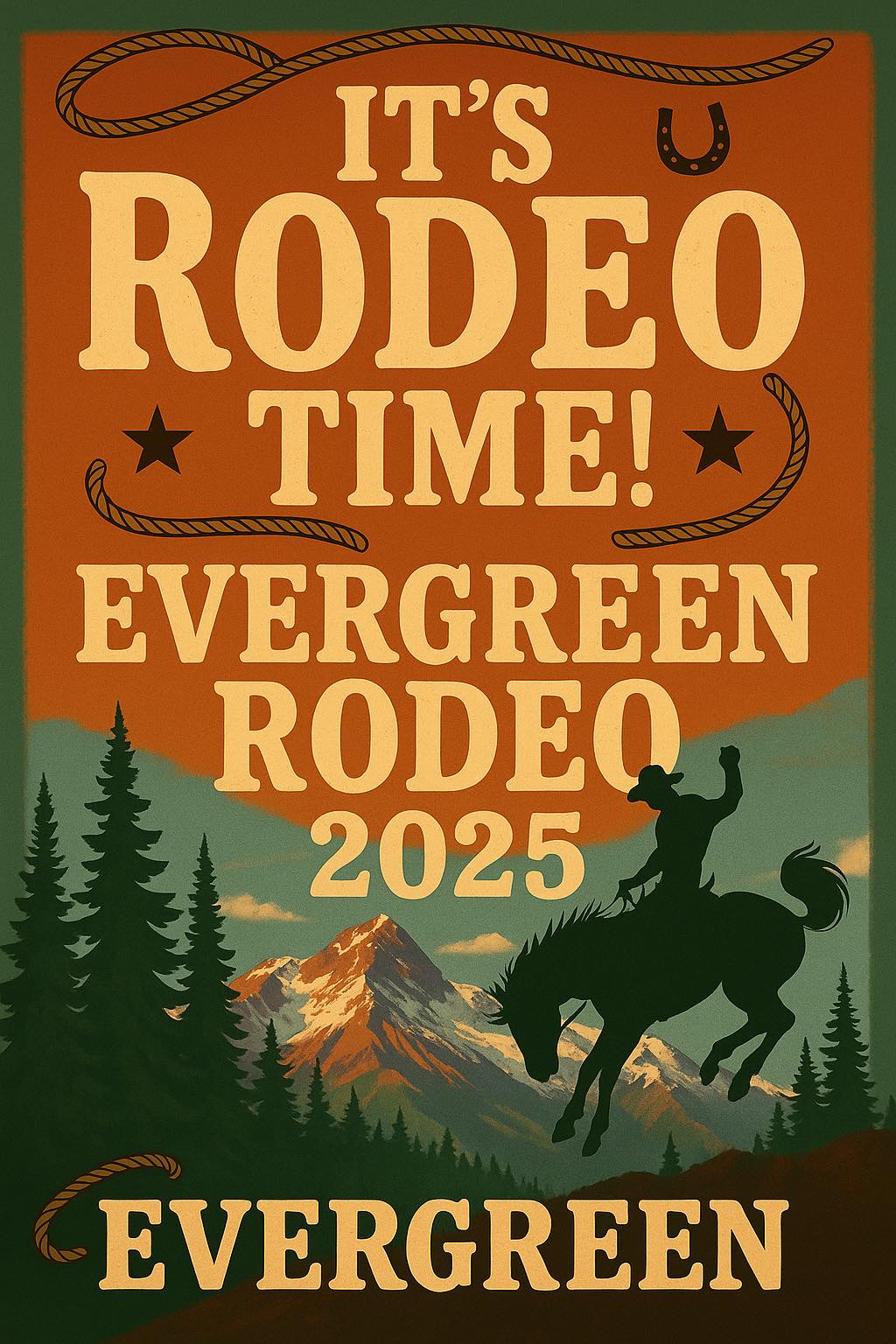 It’s Rodeo Time,... - Evergreen Rodeo, PRCA Pro Rodeo | Facebook