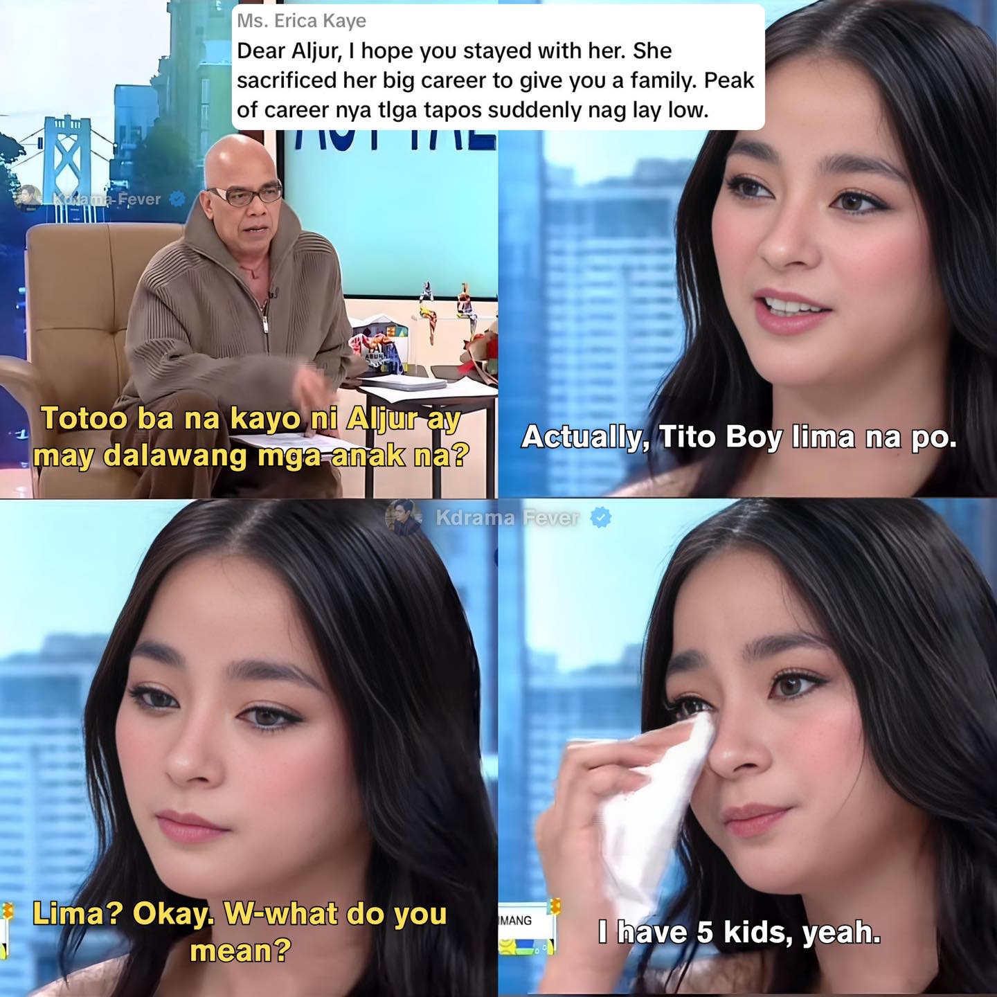 𝑲𝒅𝒓𝒂𝒎𝒂 - AJ Raval Reveals She Has Five Kids, Netizens Commend Her ...