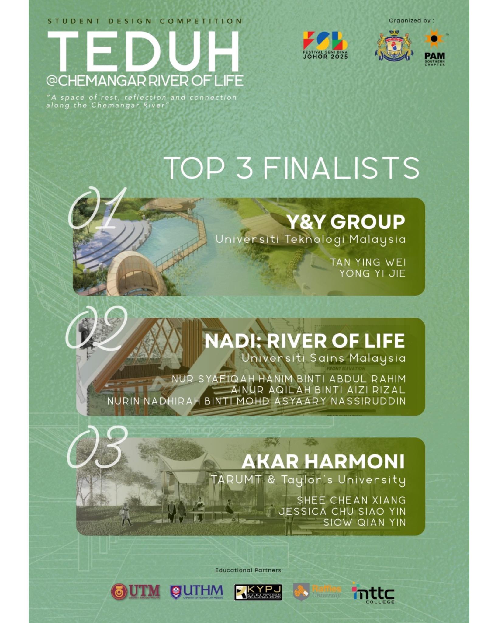 PAM - 🌿 TOP 3 FINALISTS ARE HERE! 🌿 We’re thrilled to reveal the ...