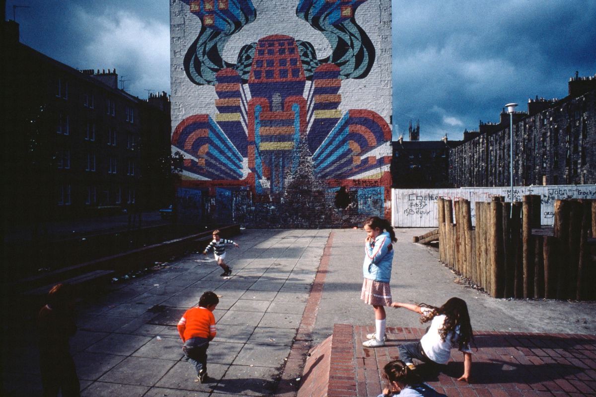 アート・デザイン・音楽 GLASGOW Raymond Depardon A previously unseen image of Glasgow in 1980s, from the collection