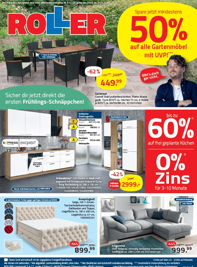 Neuer Prospekt ist Online. Jetzt entdecken 👉 https://roller.lu