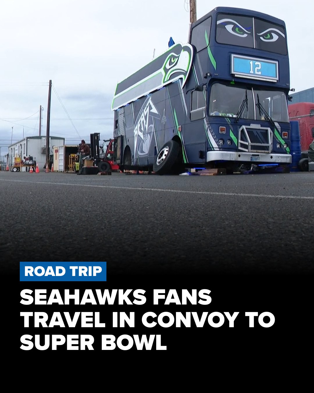 KING - Seahawks fans are driving 800 miles to the Super Bowl in ...