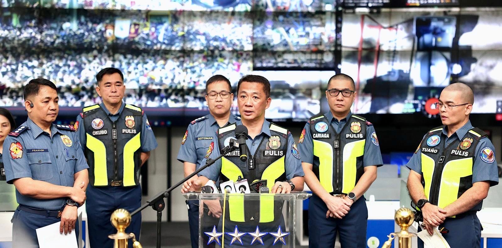 Philippine - LOOK: The Philippine National Police closely monitors the ...