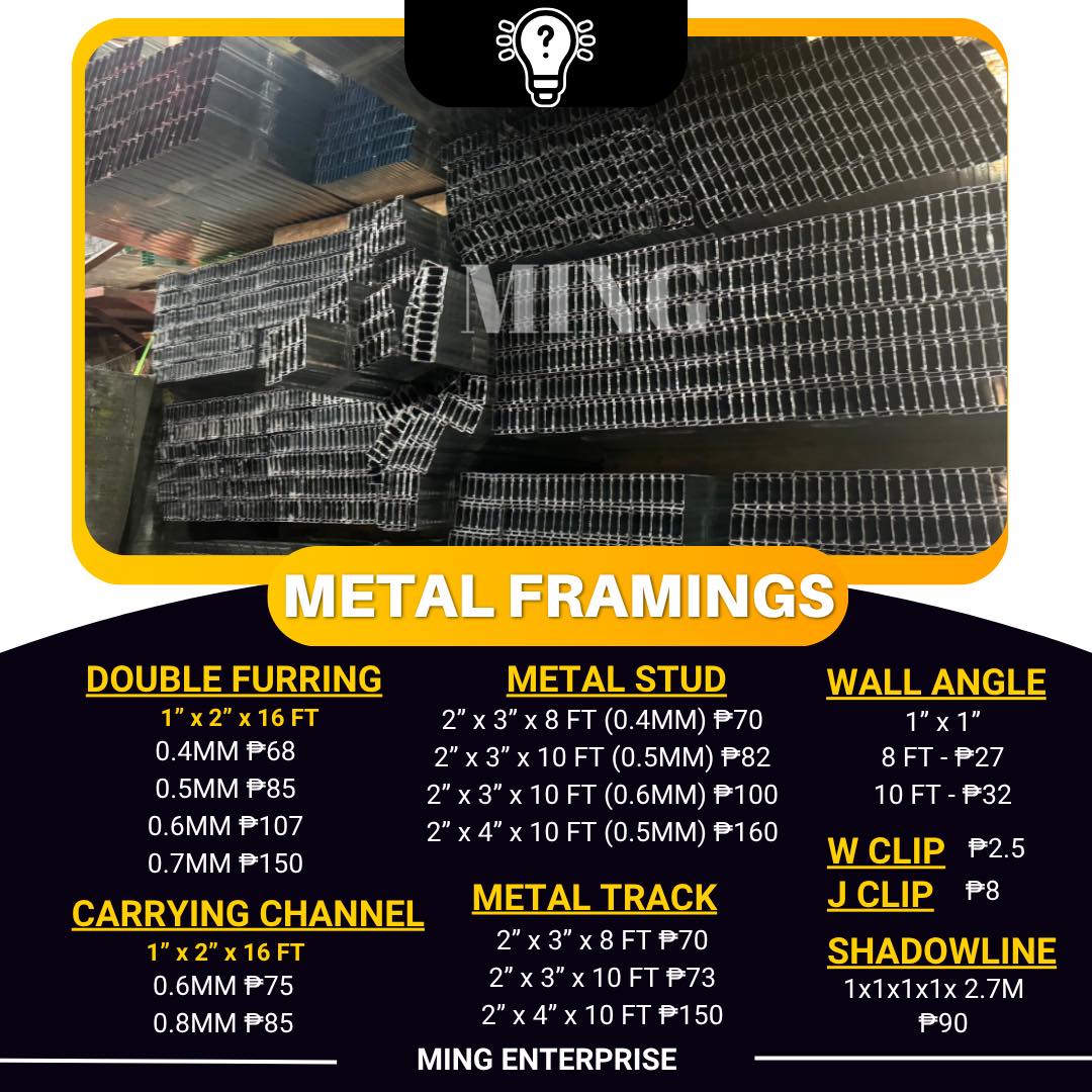 Ming - CEILING MATERIALS | FIBER CEMENT BOARD | GYPSUM BOARD | ACOUSTIC ...