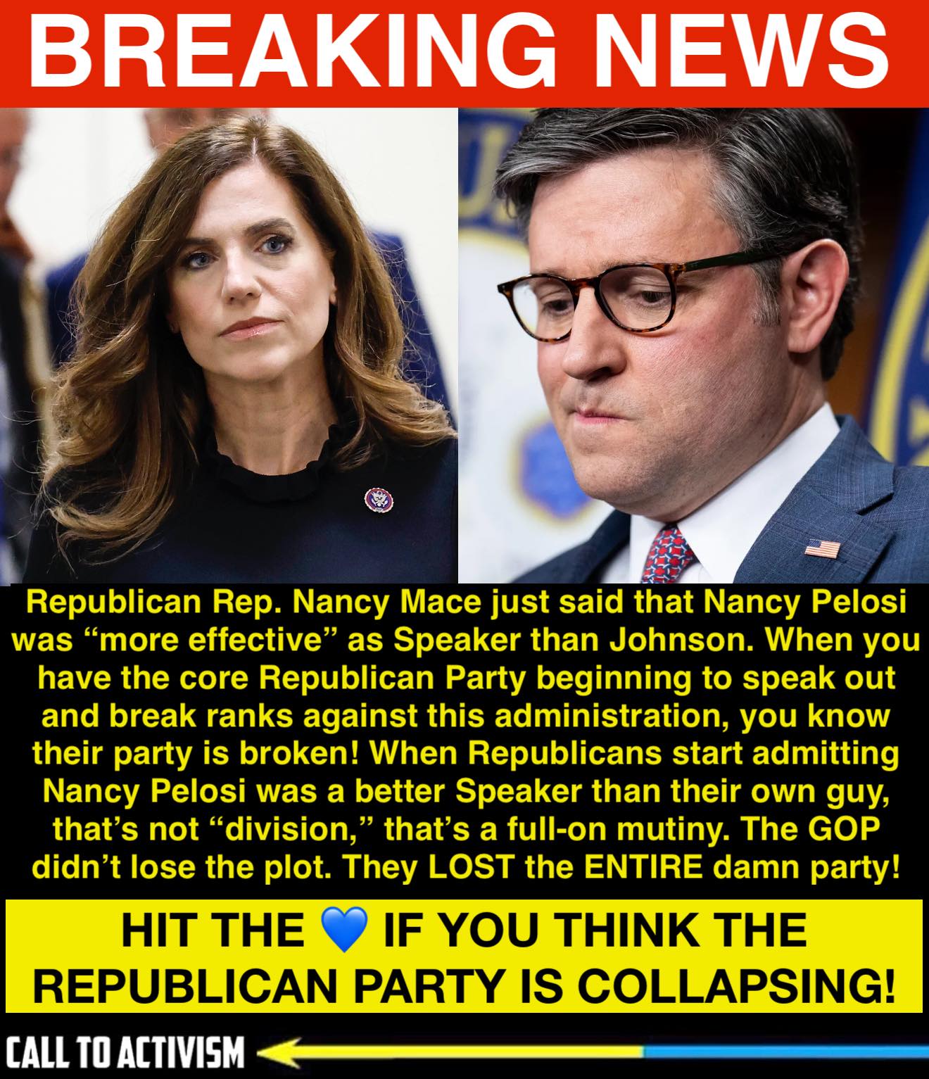 CALL - 🚨🚨MAJOR BREAKING: 🔥 OMG: A TOP REPUBLICAN JUST ADMITTED NANCY ...