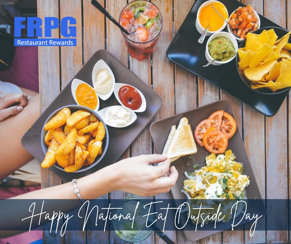 🌤️🍴 Celebrate National Eat... - FRPG Restaurant Rewards | Facebook
