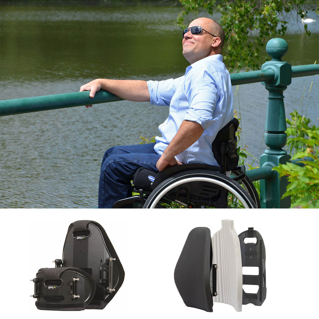 Invacare - Precisie en comfort gaan hand in hand De Matrx E2 Rug ...