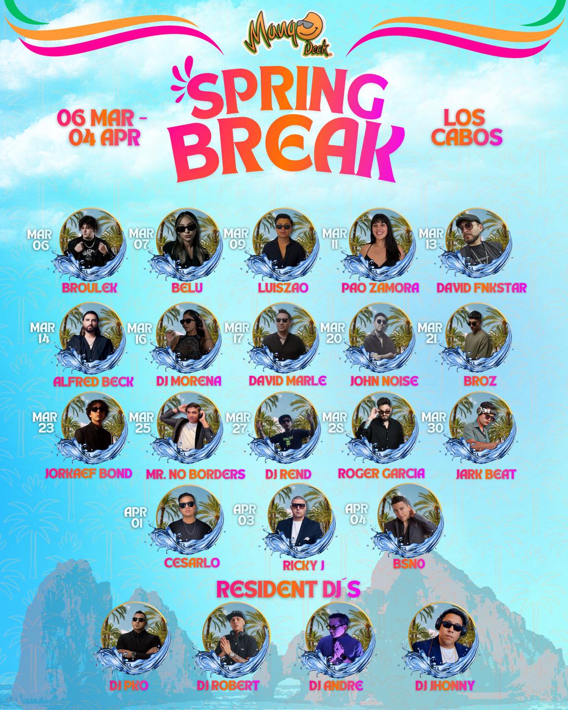Mango - Spring Break is calling… and the DJs are ready. 🔥🌴 Get ready ...